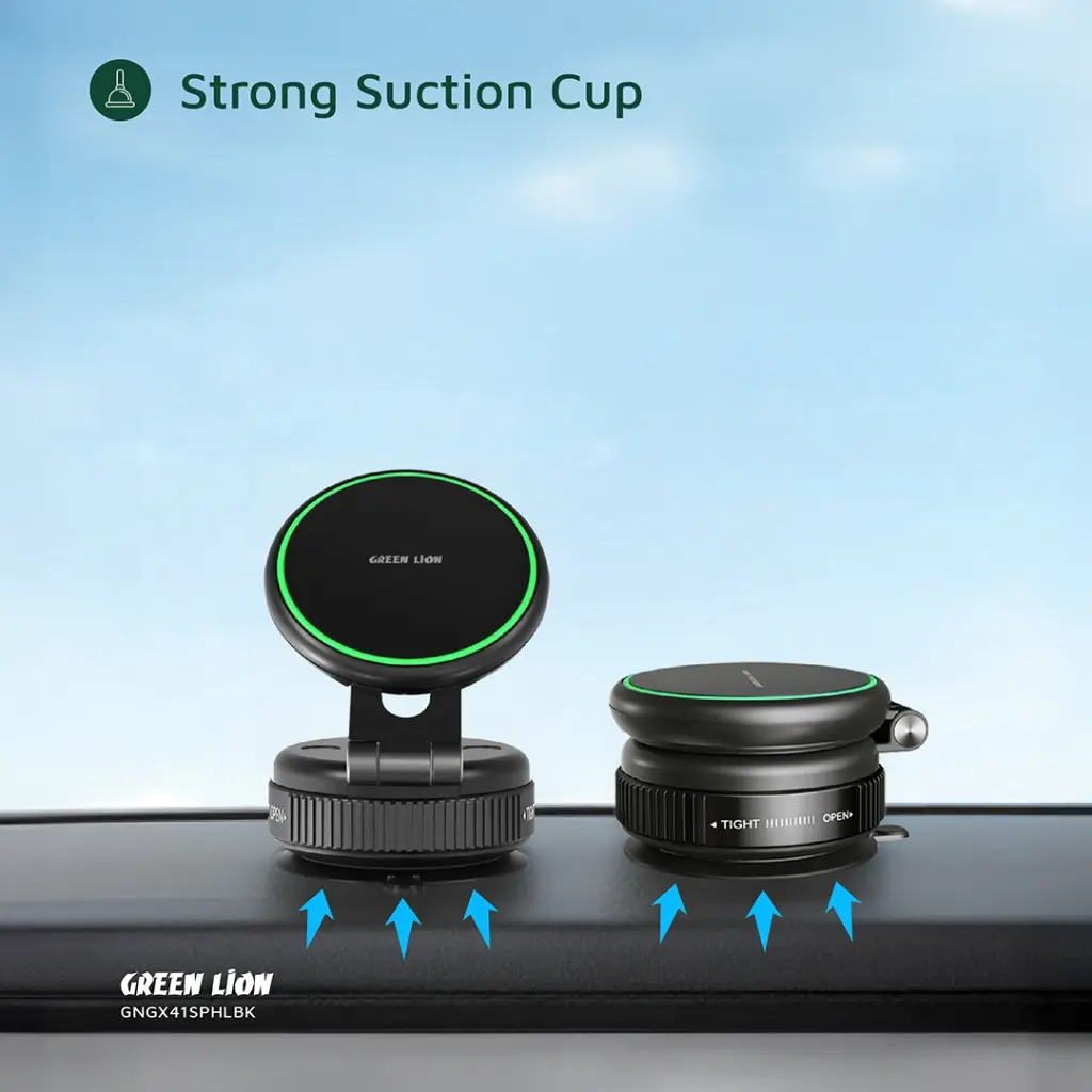 Green Lion GX-41 MagSafe Suction Phone Holder 4
