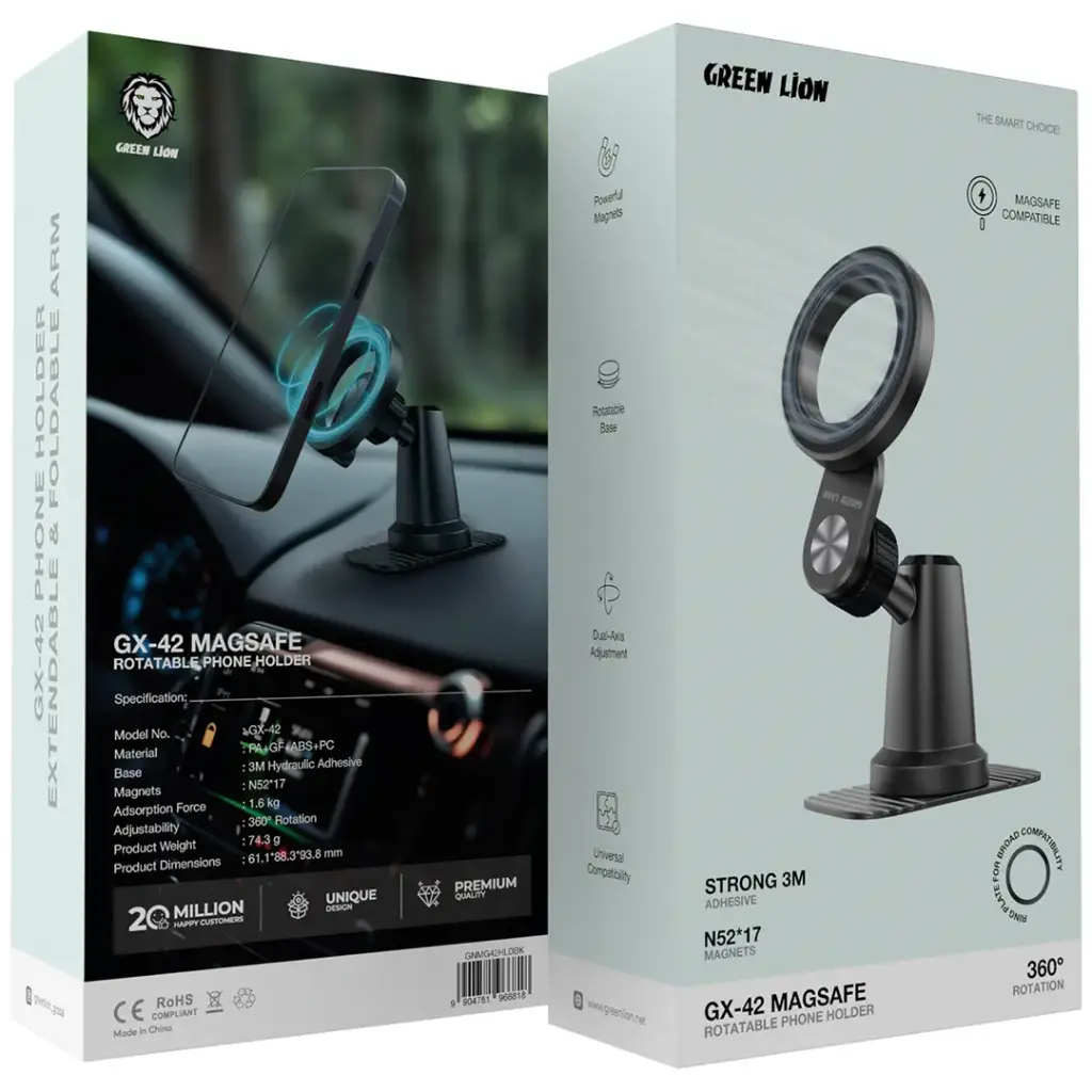 Green Lion GX-42 MagSafe Rotatable Phone Holder 2