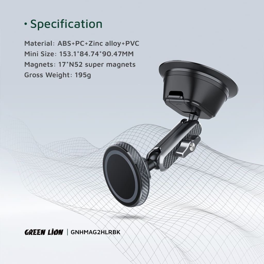 Green Lion Halo MagSafe 2 Car Holder 3