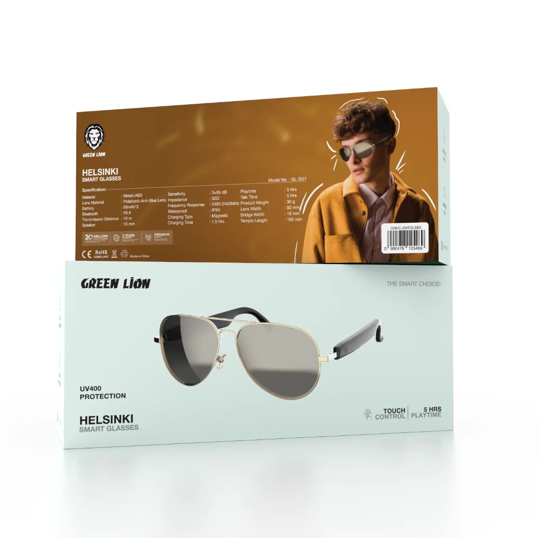 Green Lion Helsinki Smart Glasses 4