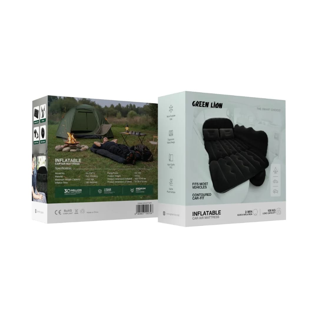 Inflatable Black Lounge Chair 2