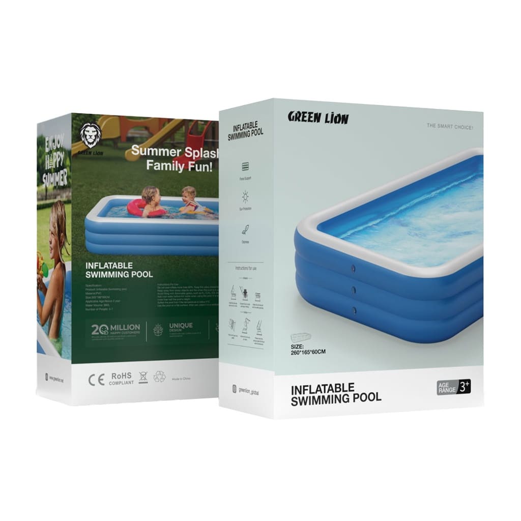 Green Lion Inflatable Swimming Pool 2