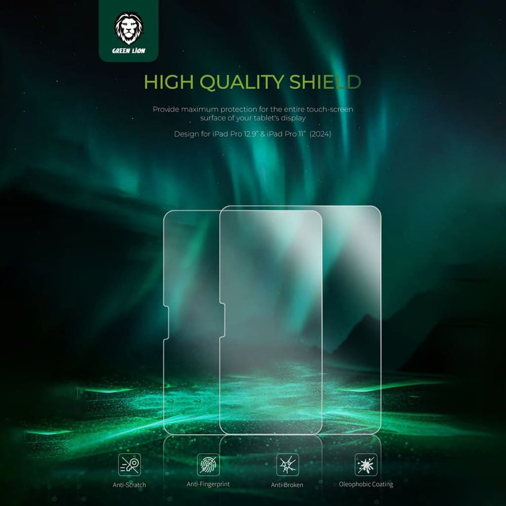 Green Lion iPad Screen Guard 4