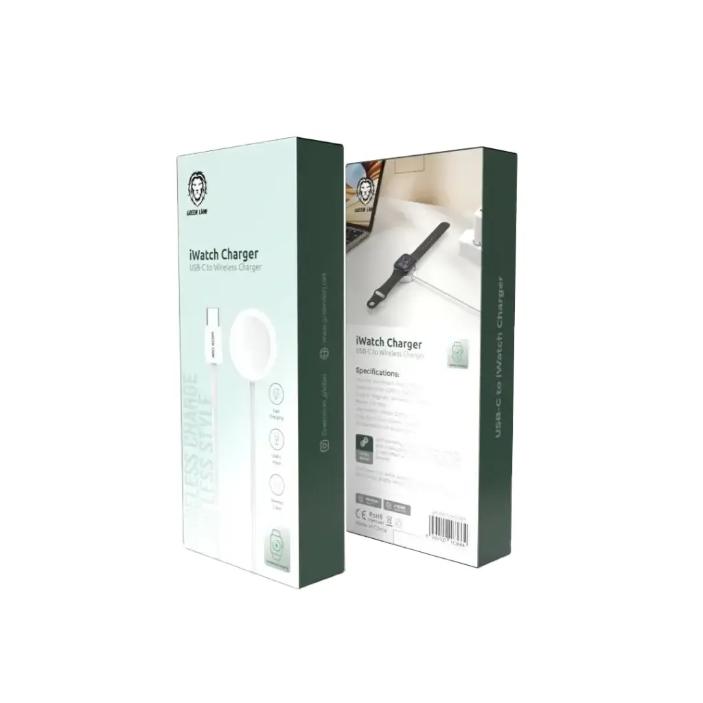 Green Lion iWatch Charge USB-C To Wireless Charge 2