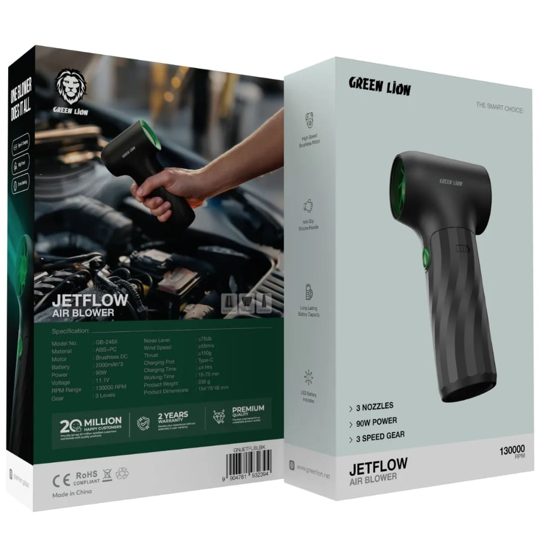 Green Lion Portable Handheld Fan 2