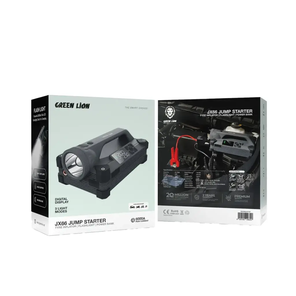 Green Lion JX66 Jump Starter 24000mAh 2