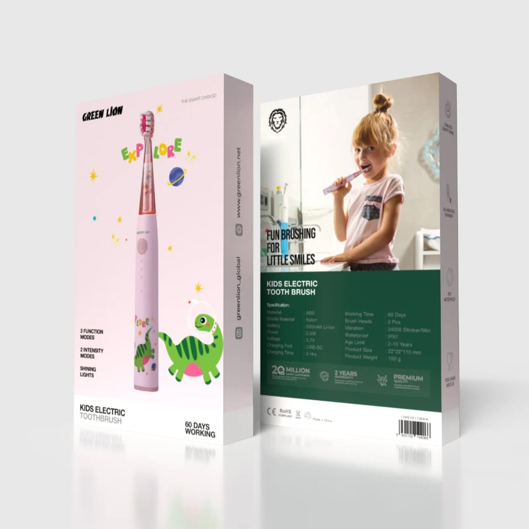Green Lion Kids Electric Toothbrush 6