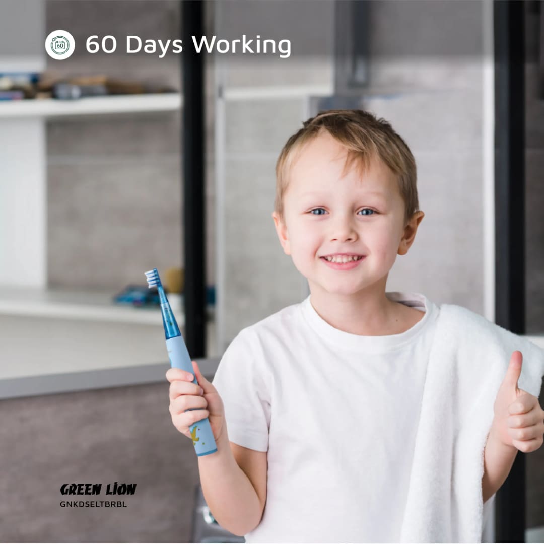 Green Lion Kids Electric Toothbrush 10