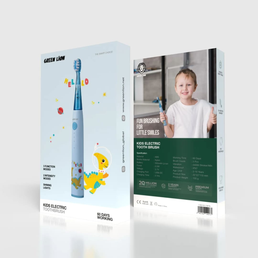 Green Lion Kids Electric Toothbrush 5