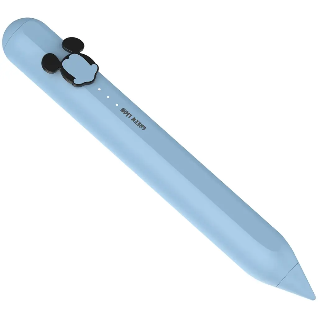 Green Lion Character Stylus Pen - Light Blue 4