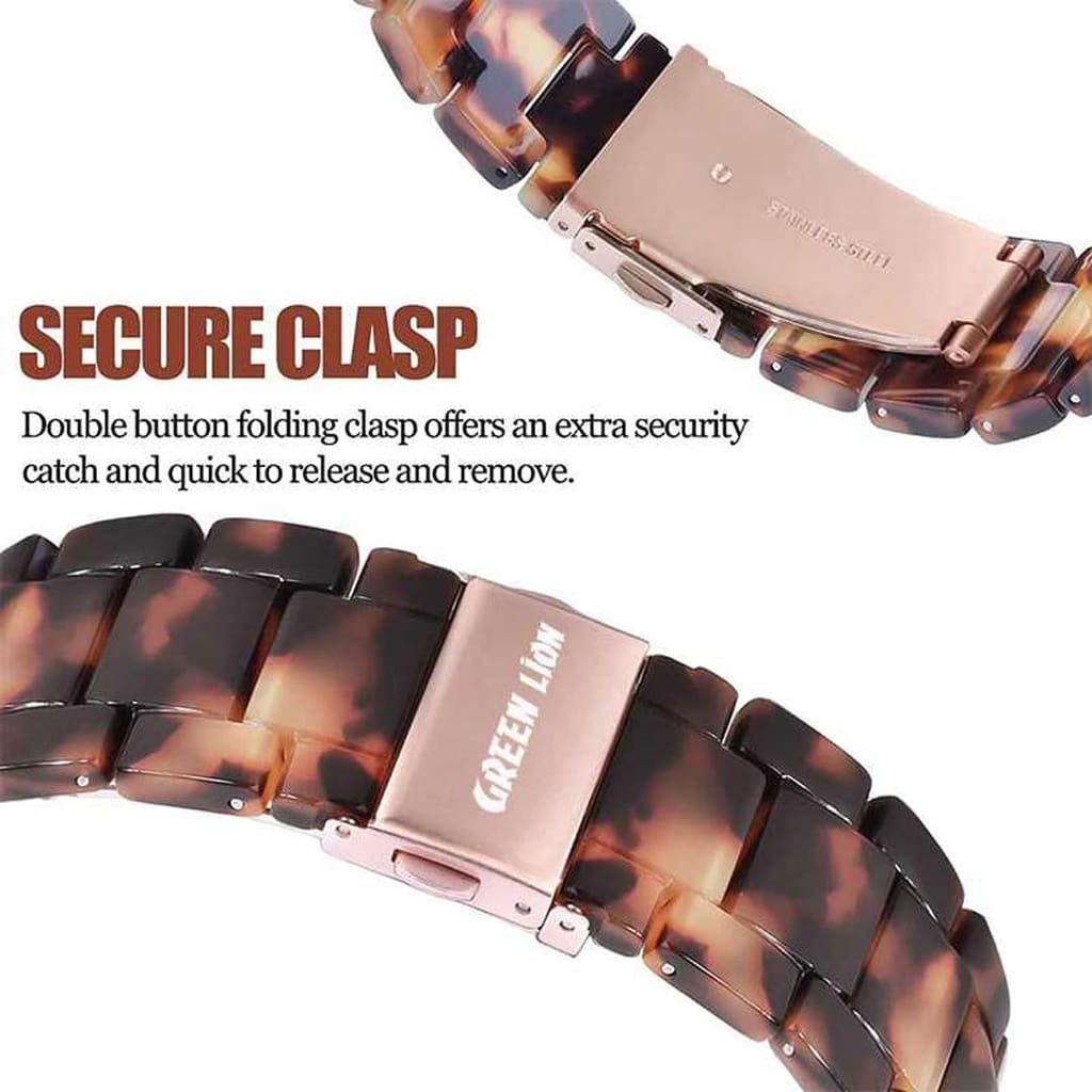 Green Lion Marble Strap For iWatch 3
