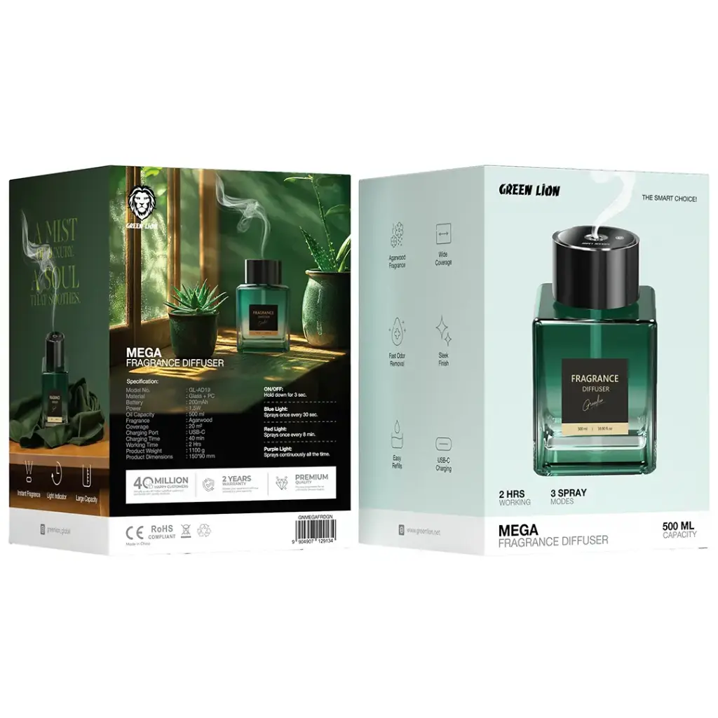 Green Lion MEGA Fragrance Diffuser 500ML 2