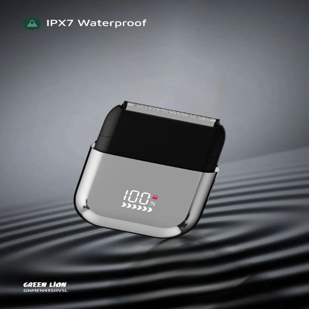 Green Lion Men's Shaver X Wet and Dry Use 8