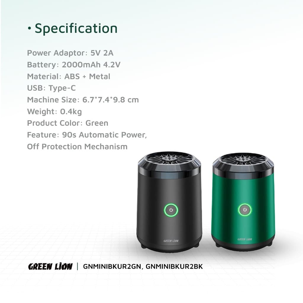 Green Lion Mini Bakhour 2 High Quality Incense Burner 5