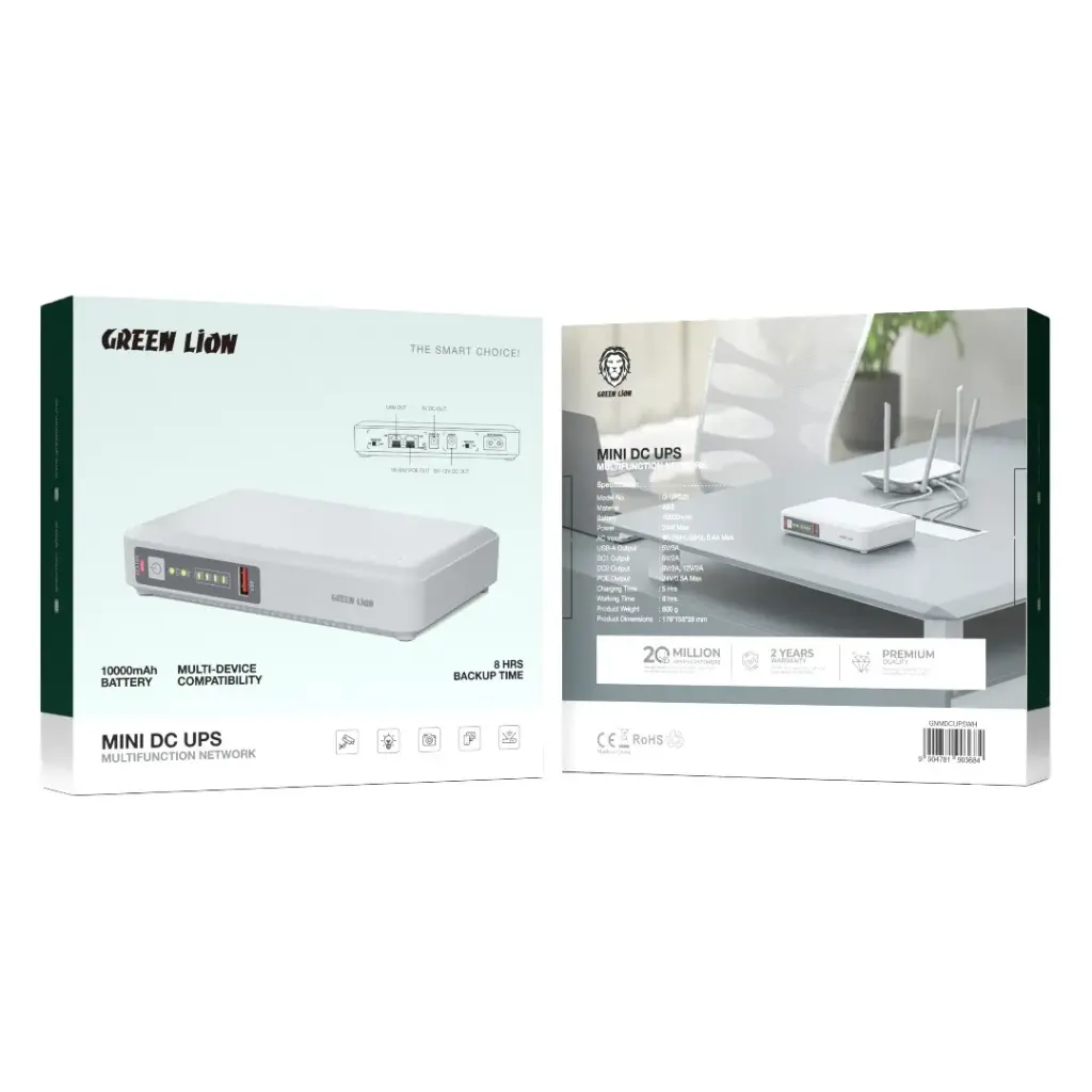 Green Lion Mini DC UPS 10000mAh 2