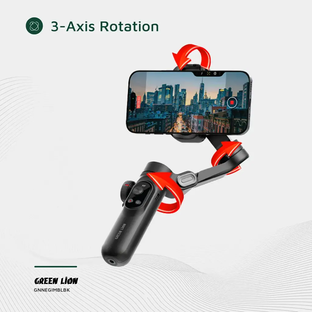 Green Lion New York Gimbal Smart Face Tracking 4