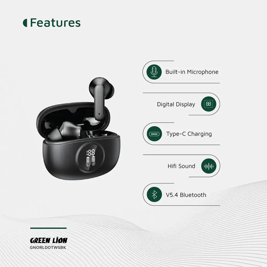 Green Lion Orlando True Wireless Earbuds 7