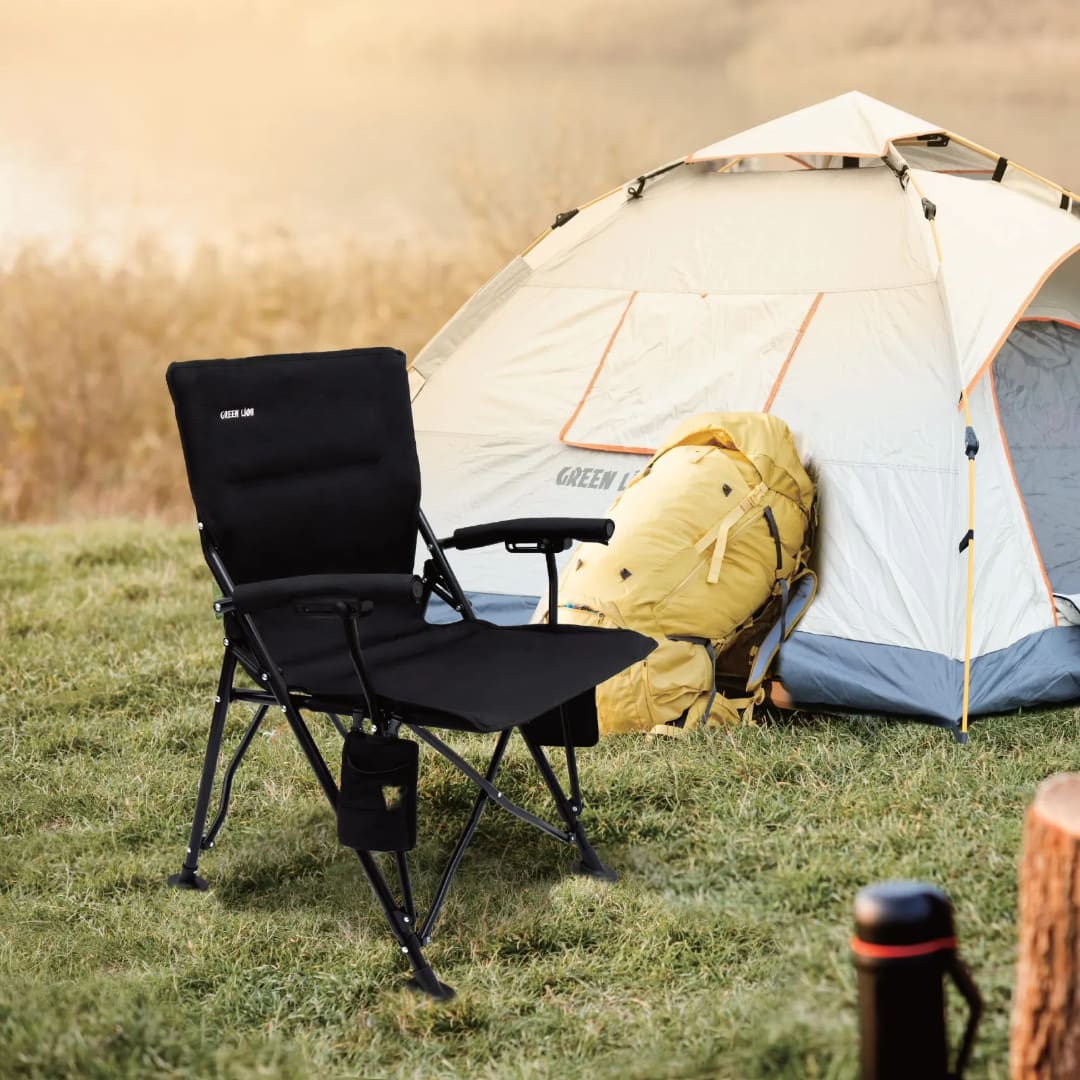 Green Lion Outdoor Camping Chair with Carrying Bag 5