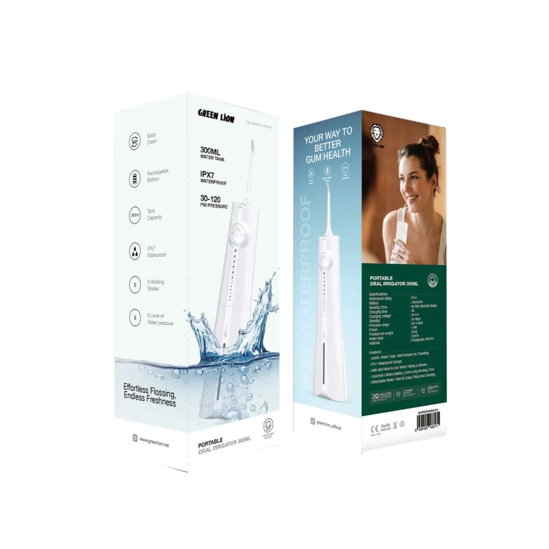Green Lion Portable Oral Irrigator 300ML 4