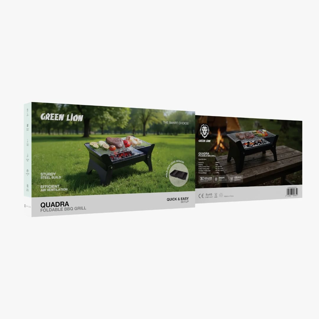 Green Lion Qudra Foldable BBQ Grill 2
