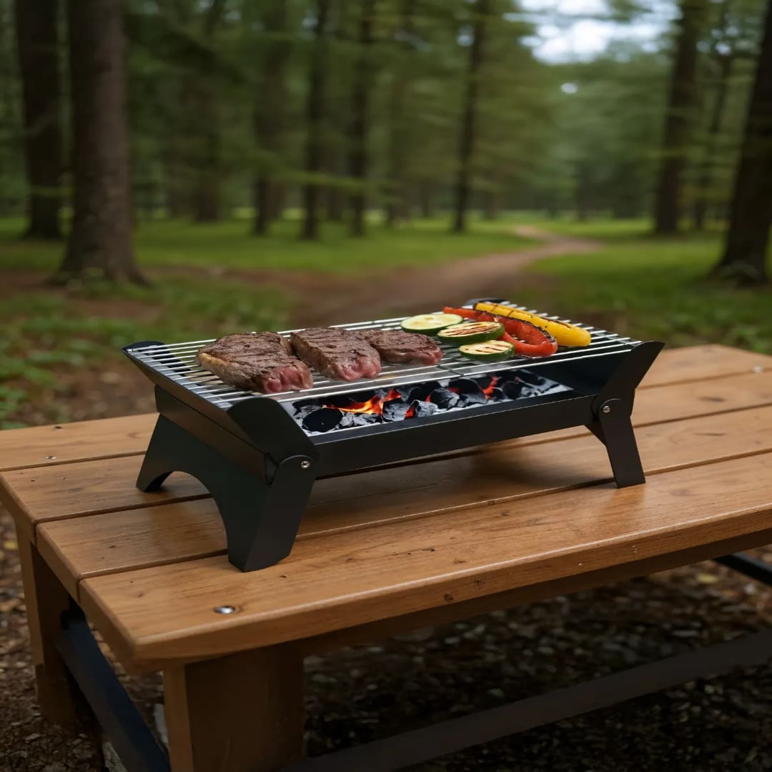 Green Lion Qudra Foldable BBQ Grill 3
