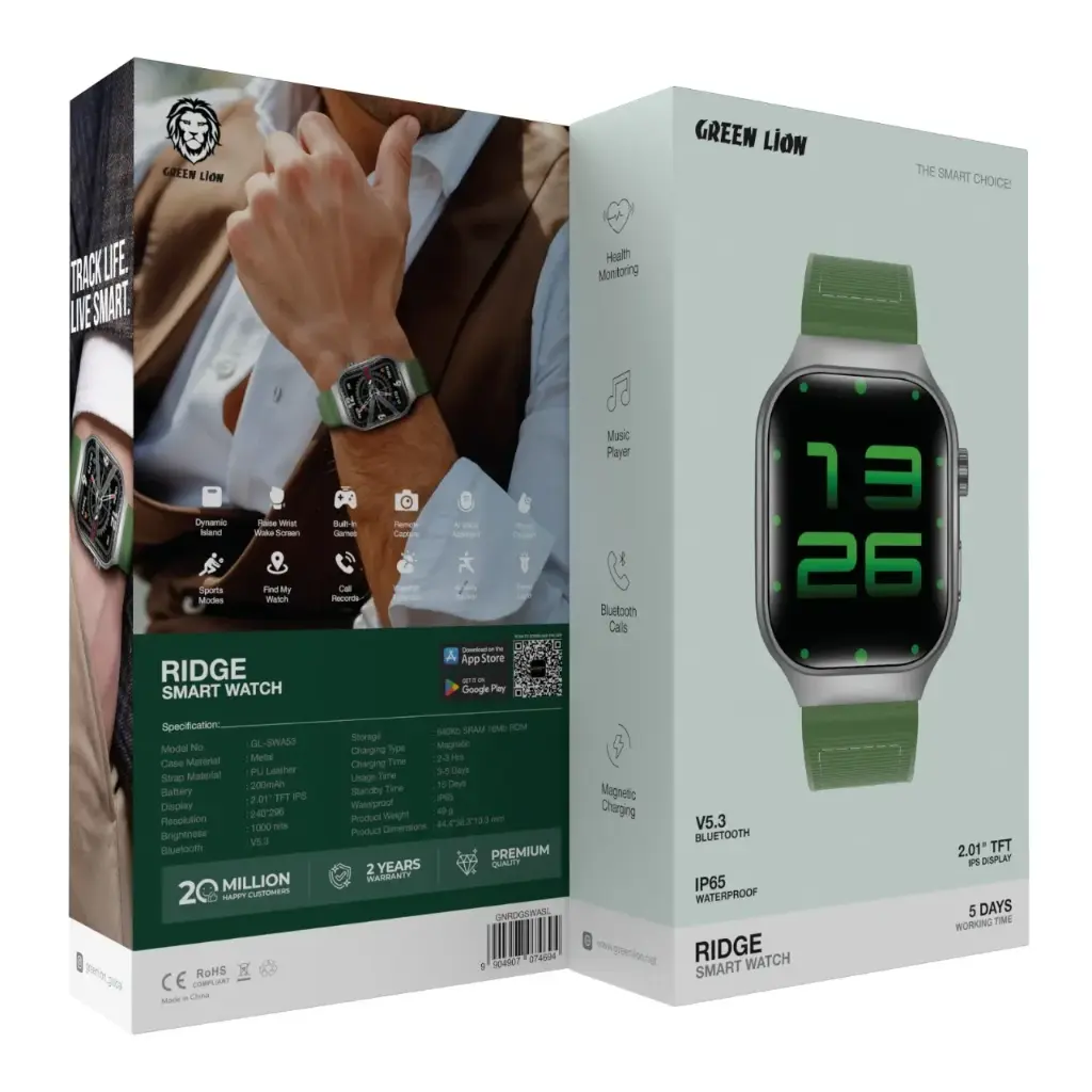 Green Lion Ridge Smart Watch 2