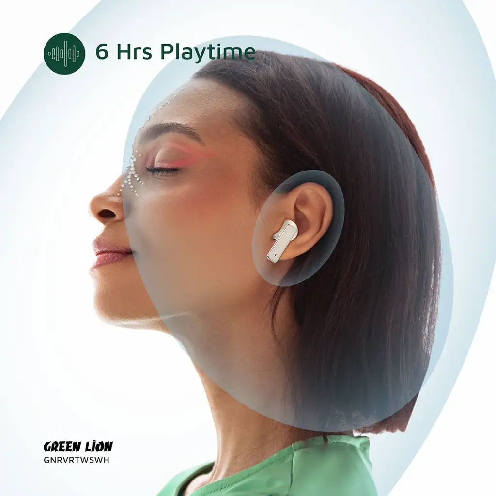 Green Lion River True Wireless Earbuds 2