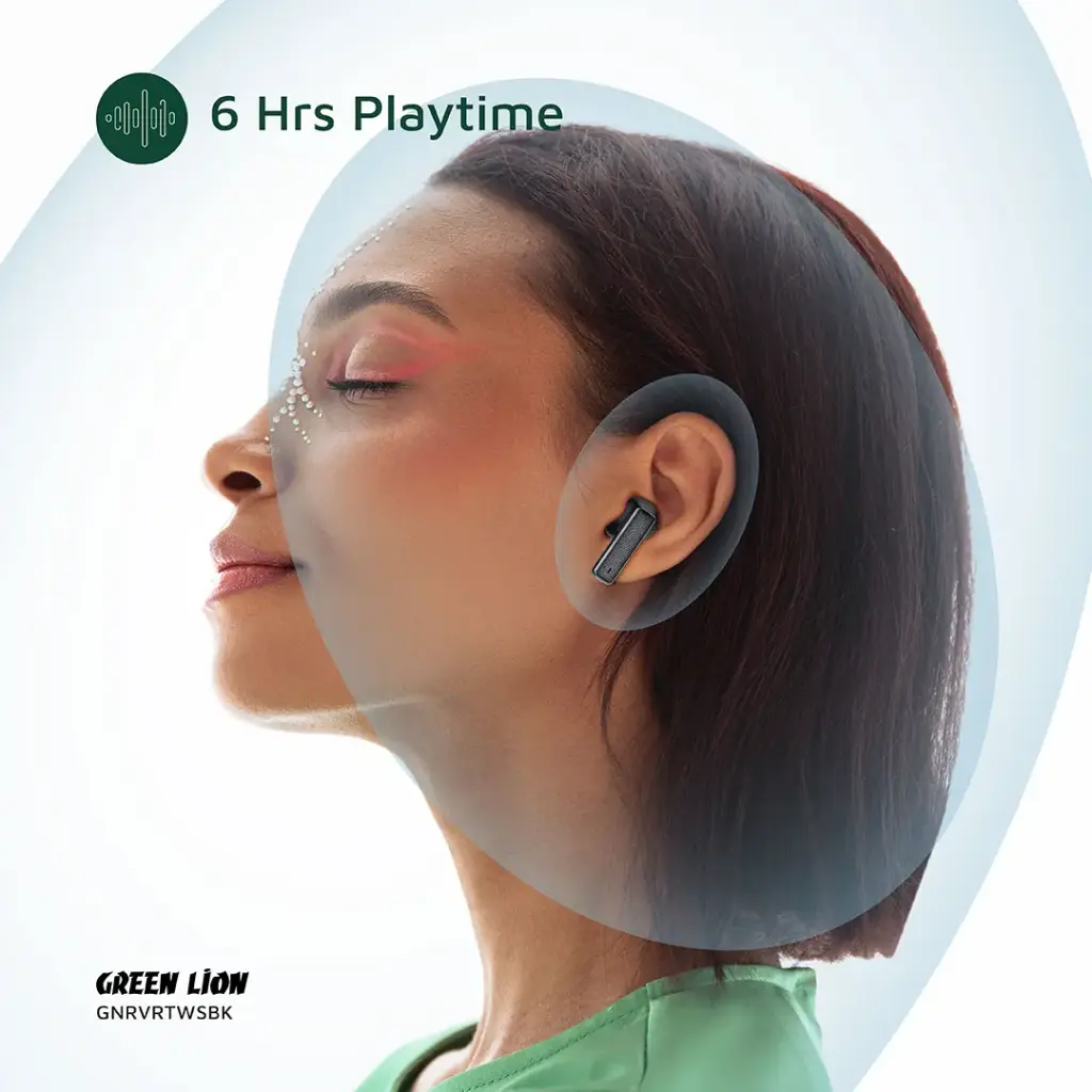 Green Lion River True Wireless Earbuds 2
