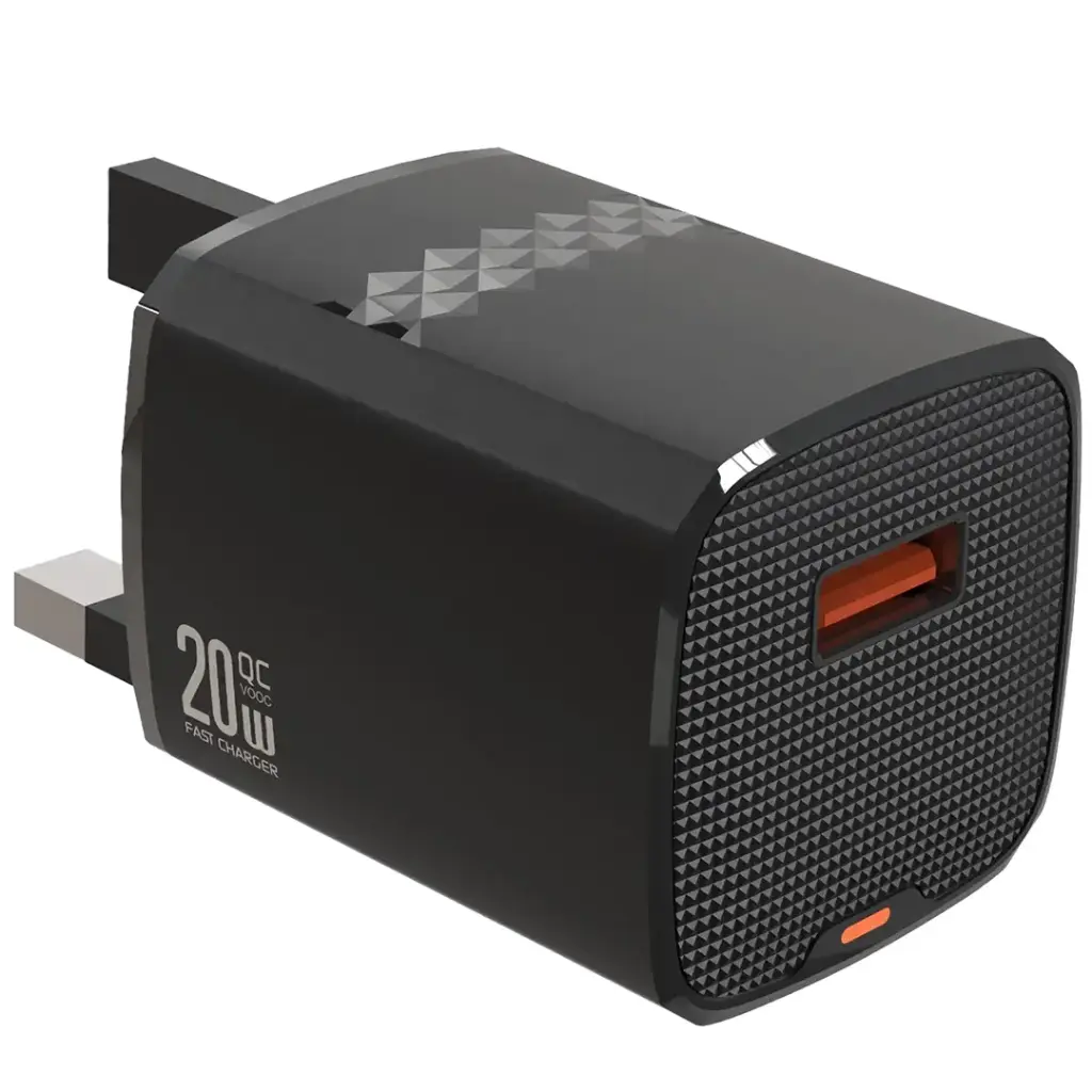 Green Lion 20W USB-A Single Port Wall Charger UK Plug 3