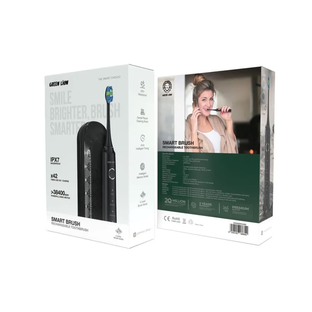 Green Lion Smart Brush Rechargeable Toothbrush 3