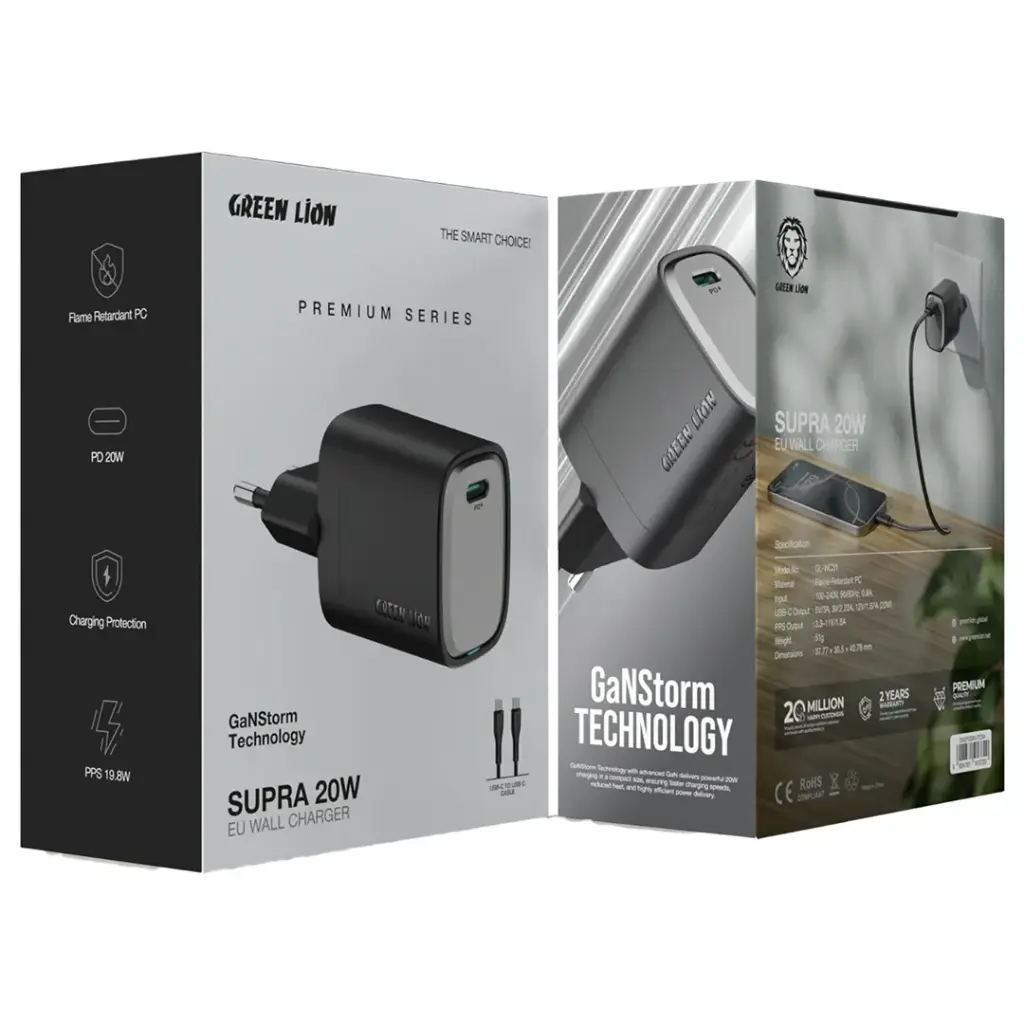 Green Lion USB-C PD Fast Charger 2