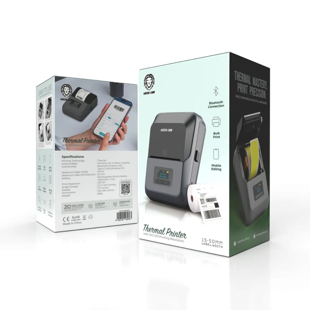 Green Lion Thermal Printer With 203 DPI Printing Resolution 6
