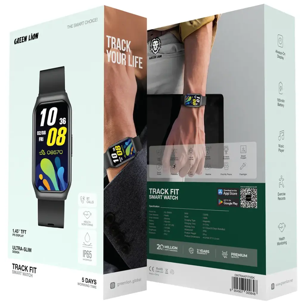 Green Lion Track Fit Smart Watch 2