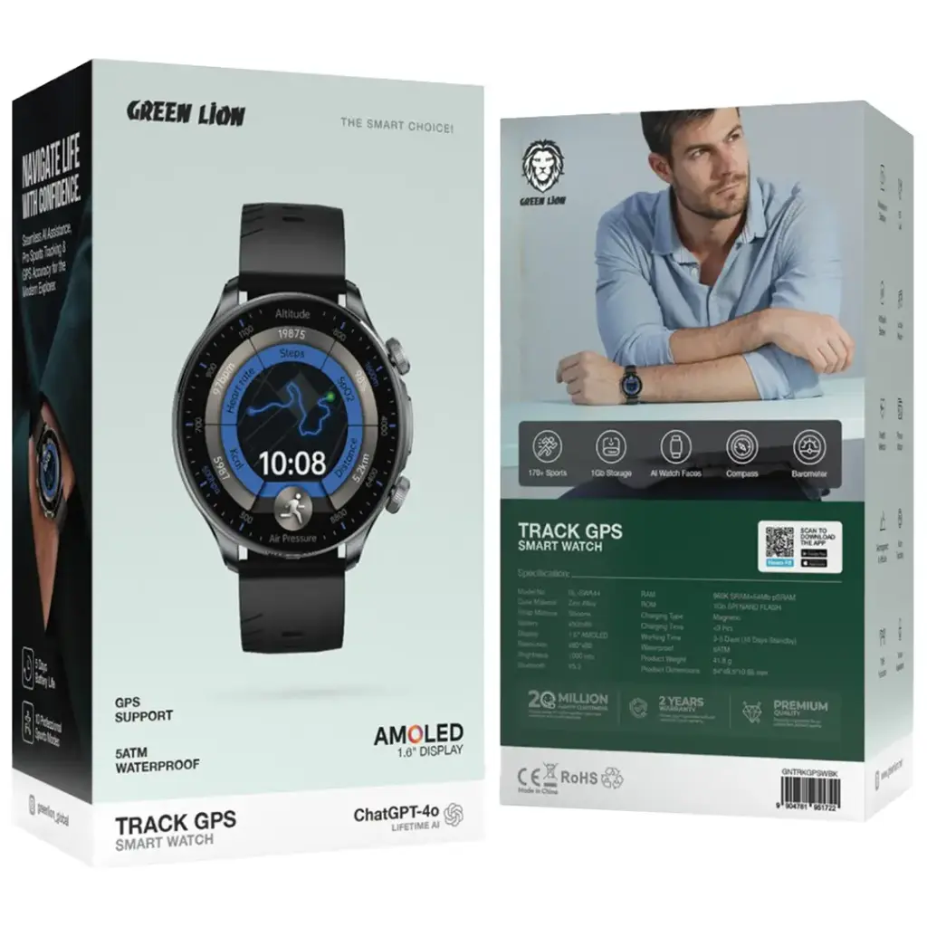 Green Lion Track GPS Smart Watch 2