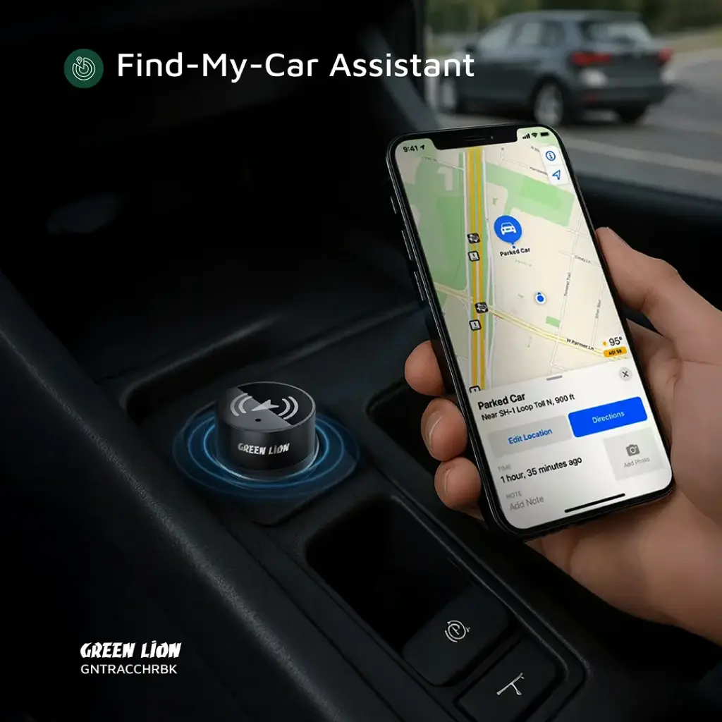 Green Lion Tracker Dual Port Car Charger 4