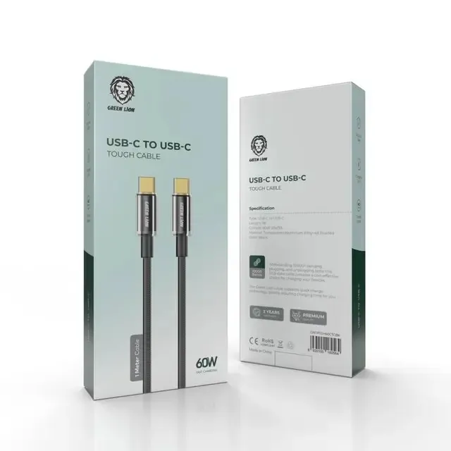 Green Lion Type-C to Type-C Tough Cable 1m 2