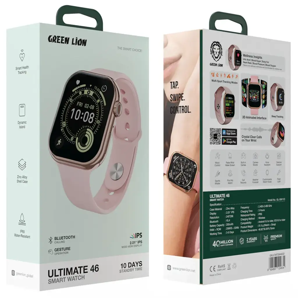 Green Lion Ultimate 46 Smart Watch 2