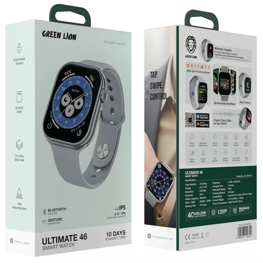 Green Lion Ultimate 46 Smart Watch 2