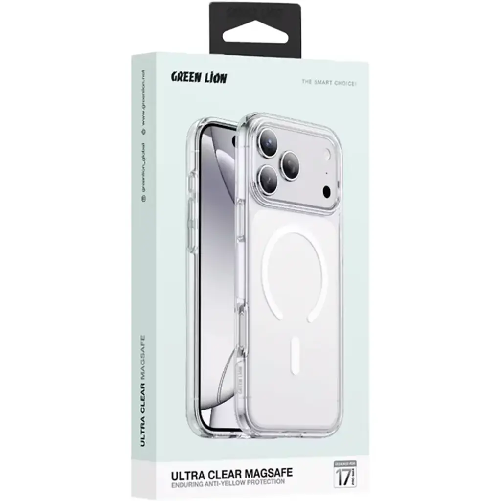 Green Lion Ultra Clear MagSafe Case 2