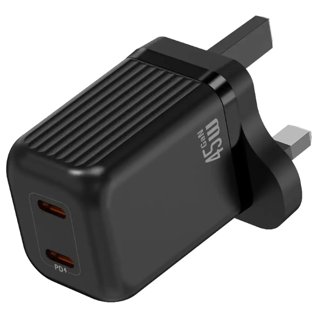Green Lion Ultra Compact GaN Wall Charger Dual PD 45W 3