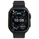 Smart Fitness Watch with Orange Strap 2