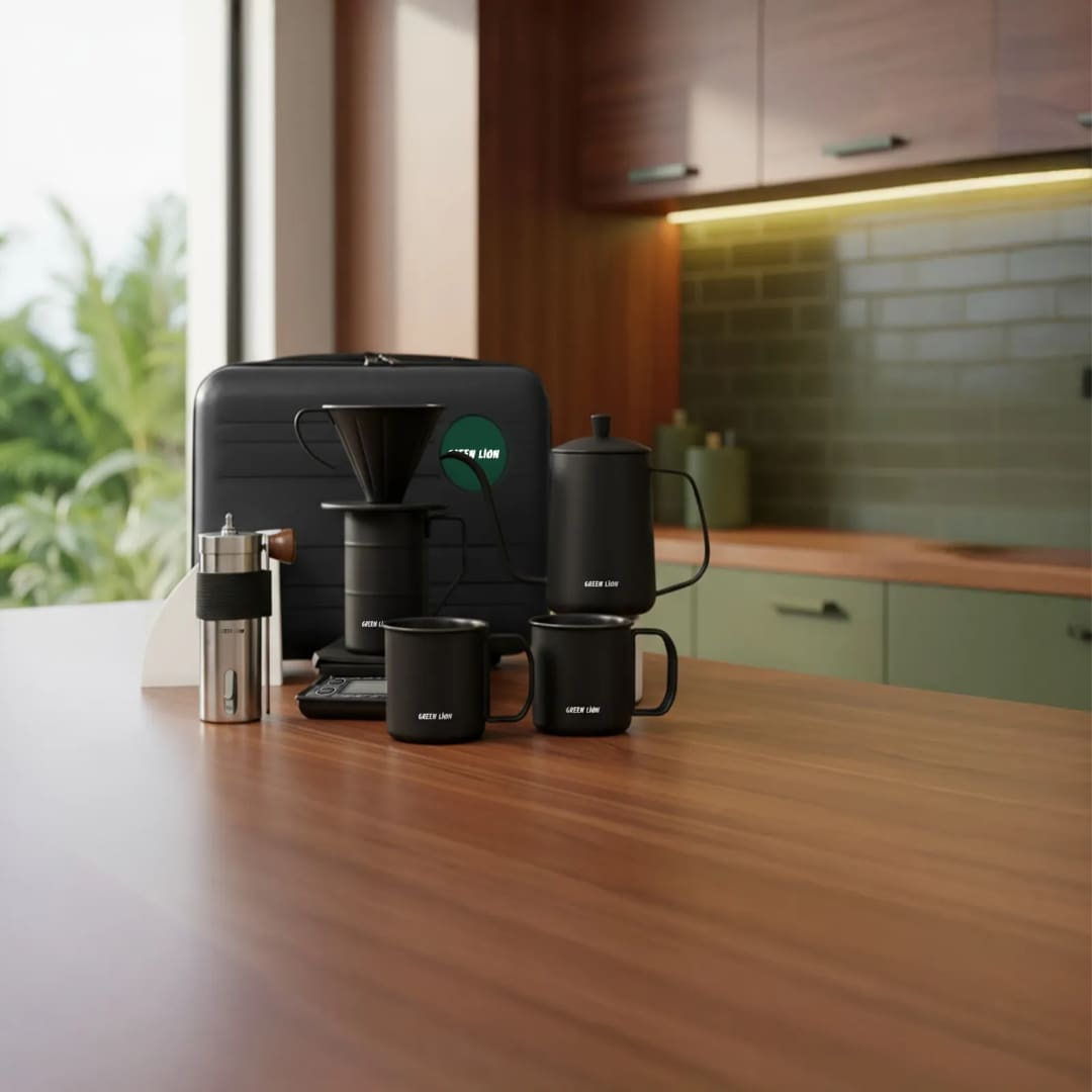 Green Lion Portable Coffee Brewing Set 2