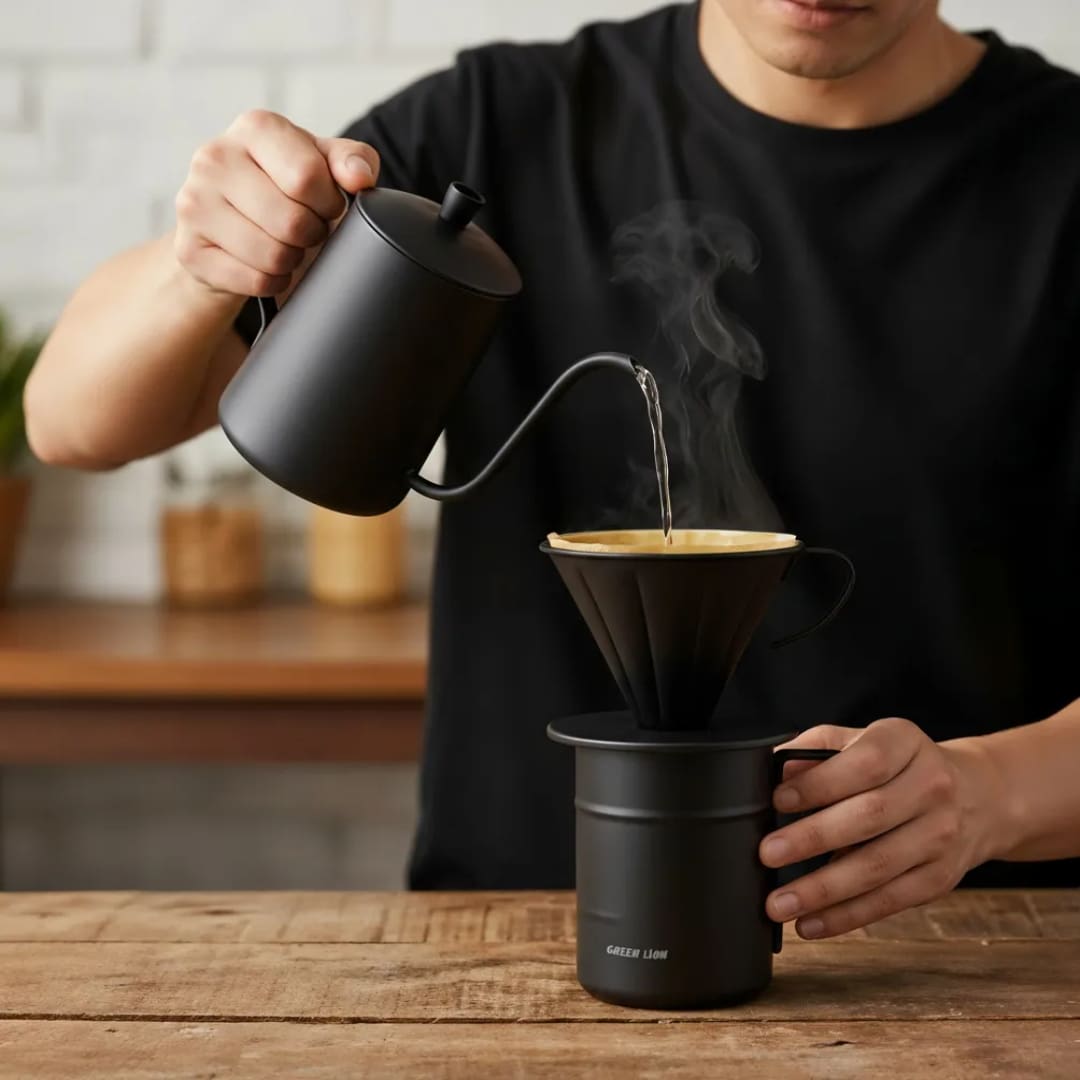 Green Lion Portable Coffee Brewing Set 3