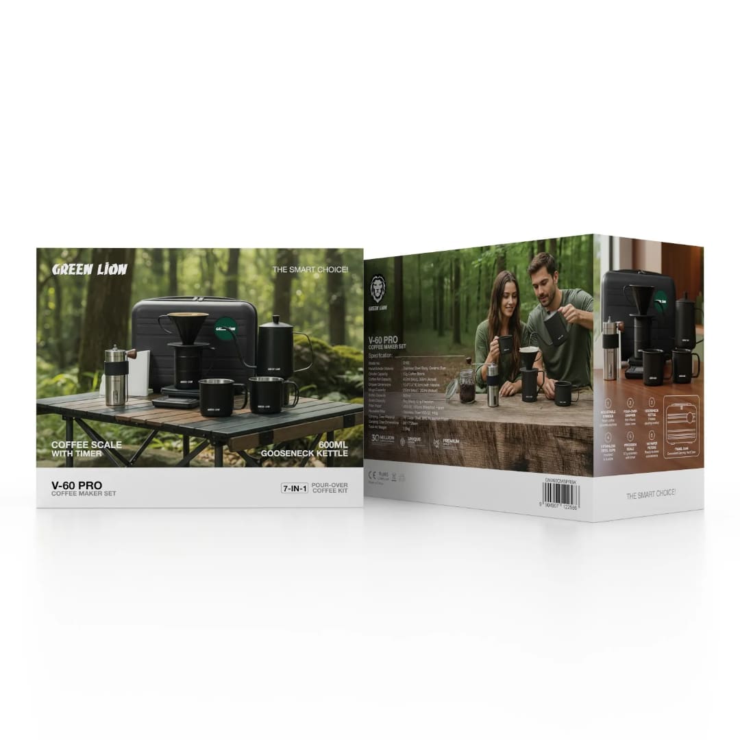 Green Lion Portable Coffee Brewing Set 4