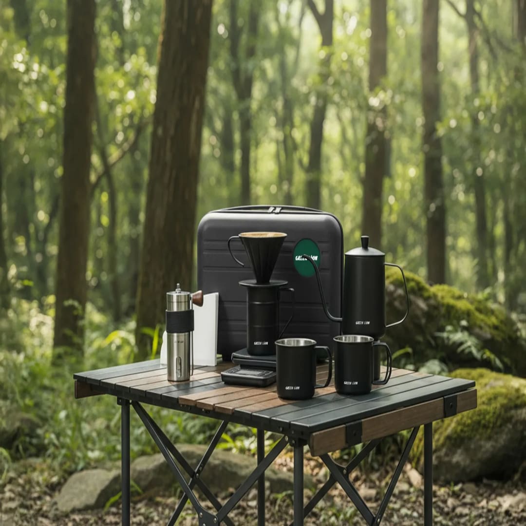 Green Lion Portable Coffee Brewing Set 5