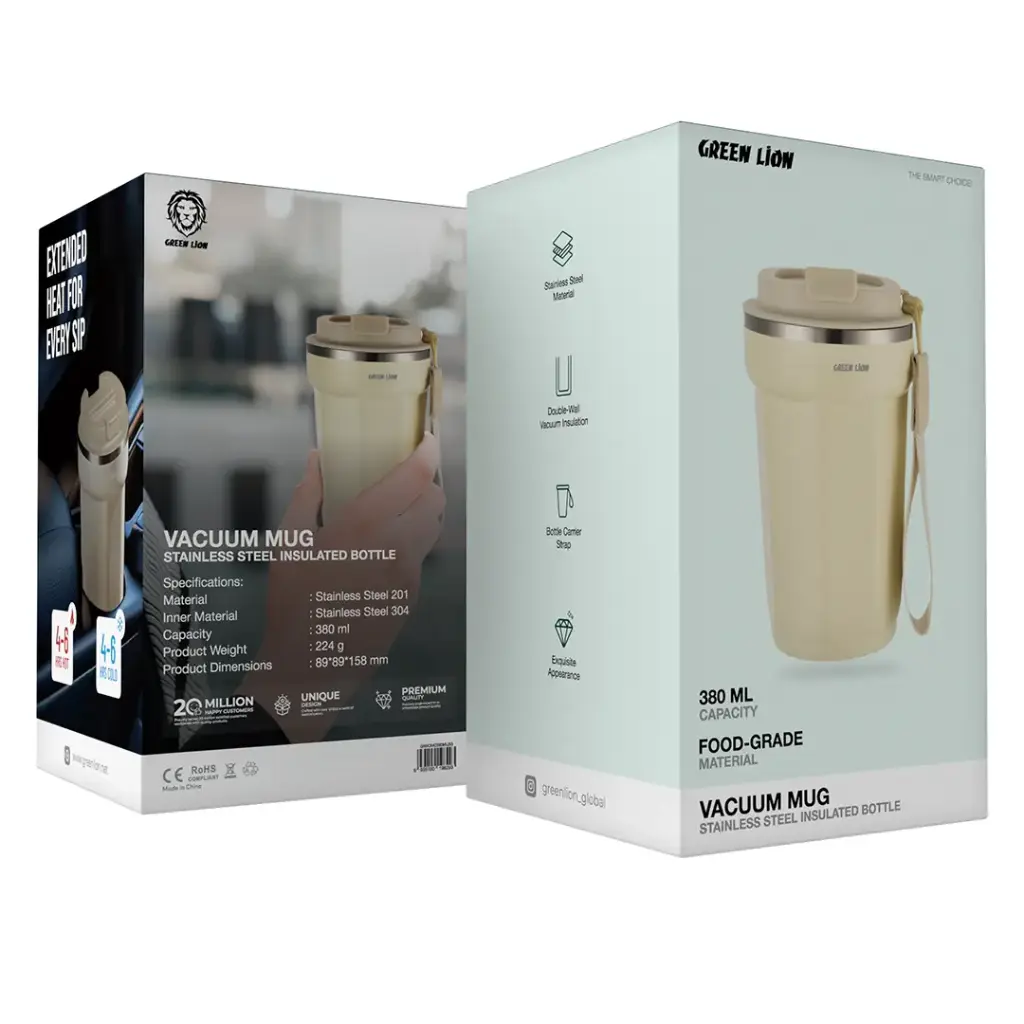 Green Lion Vacuum Mug 380 ml 2