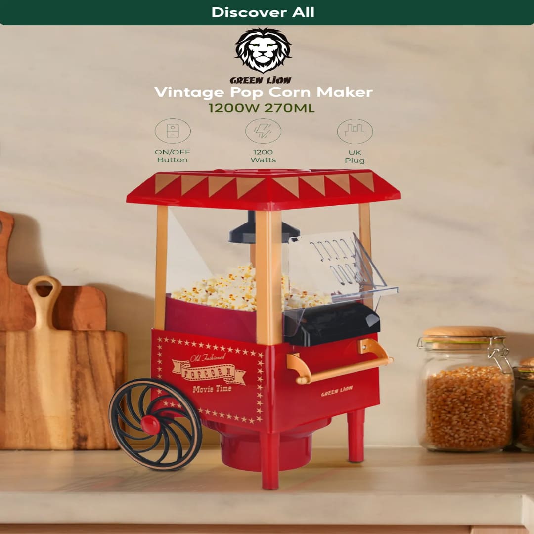 Green Lion Vintage Popcorn Maker 3