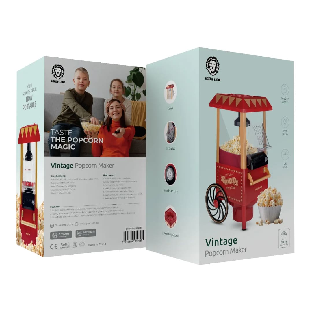 Green Lion Vintage Popcorn Maker 6