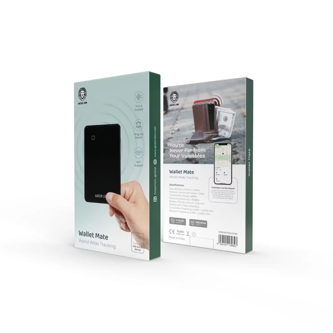 Green Lion Wallet Mate World Wide Tracking 4