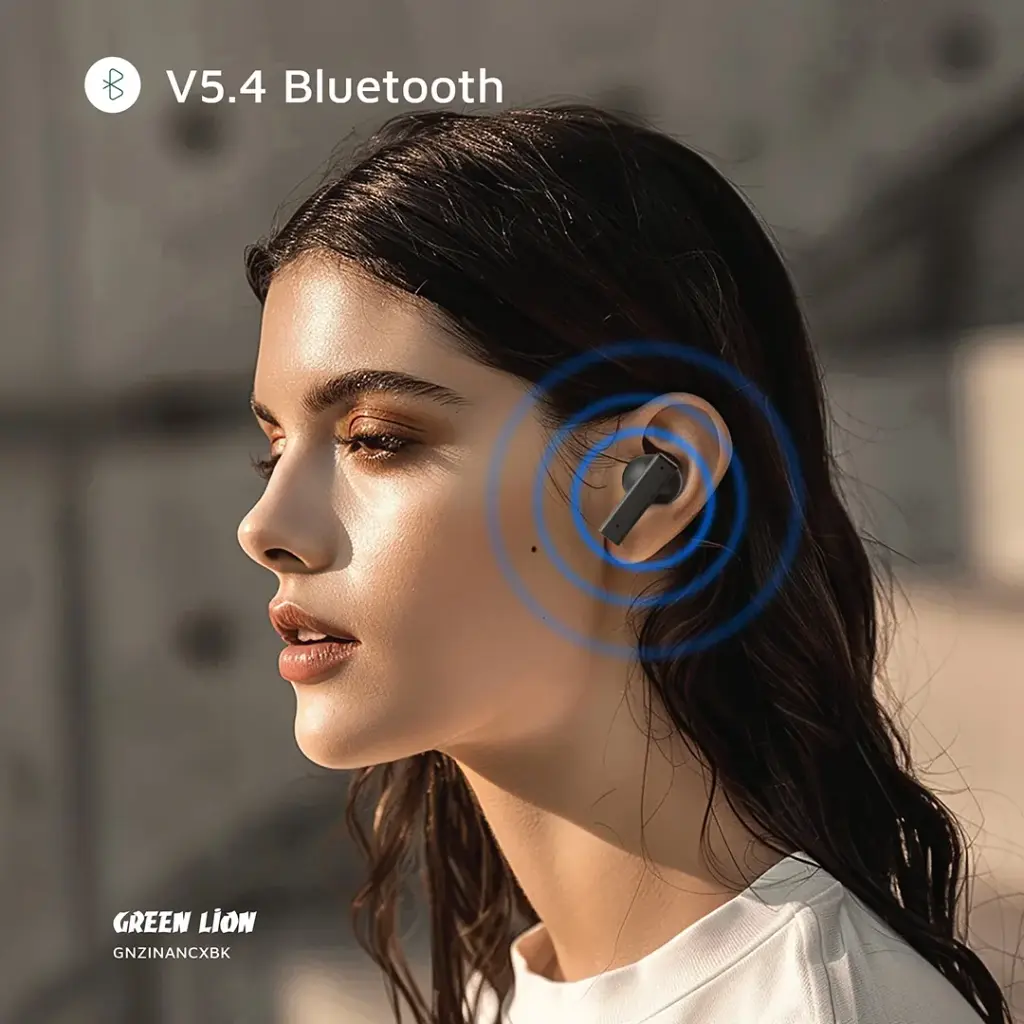 Green Lion ZINC X Metal Earbuds TWS with ANC 6